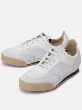 NWT SPALWART Peach Low Sneakers EU 36 | White Minimalist Scandinavian Trainers